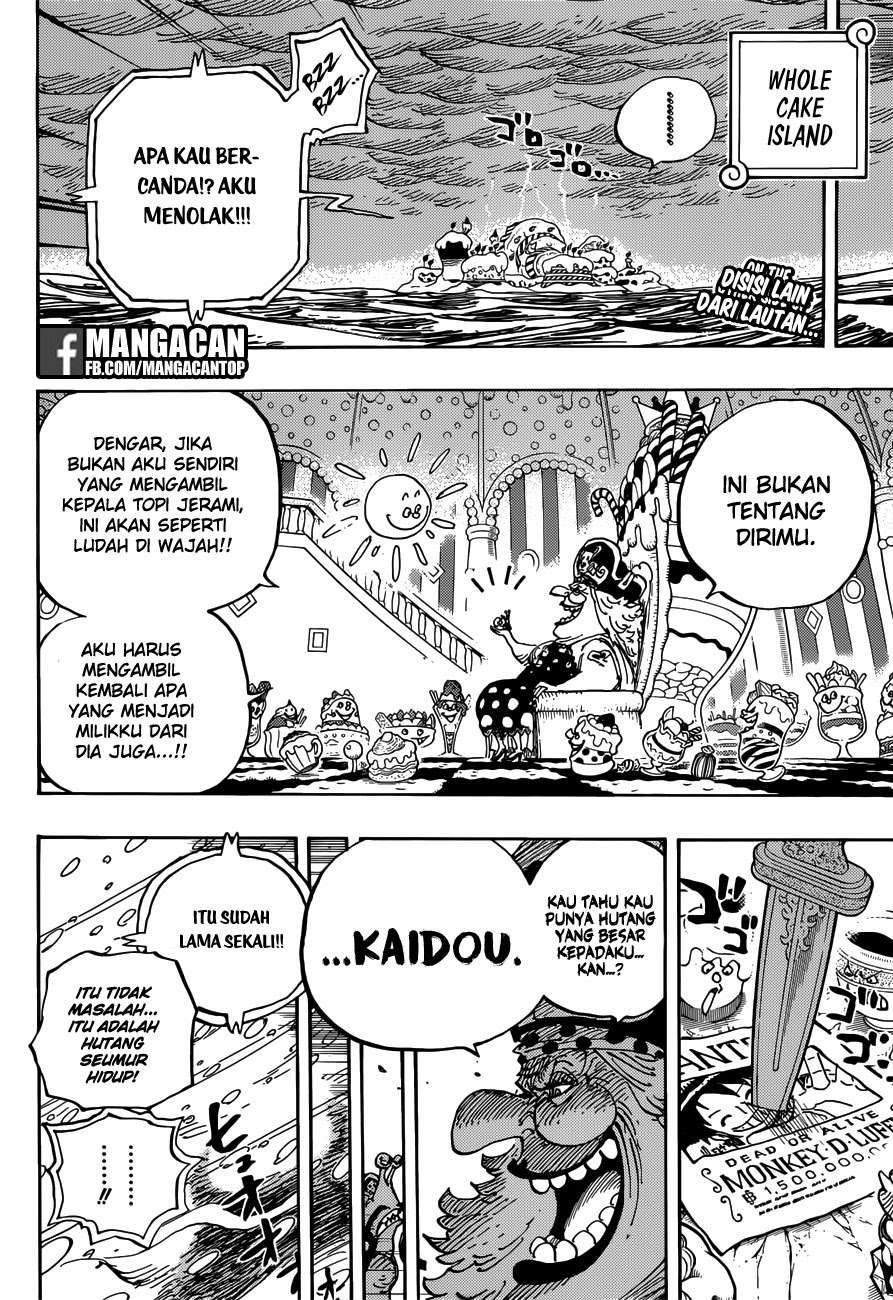 One Piece Chapter 907 Gambar 3