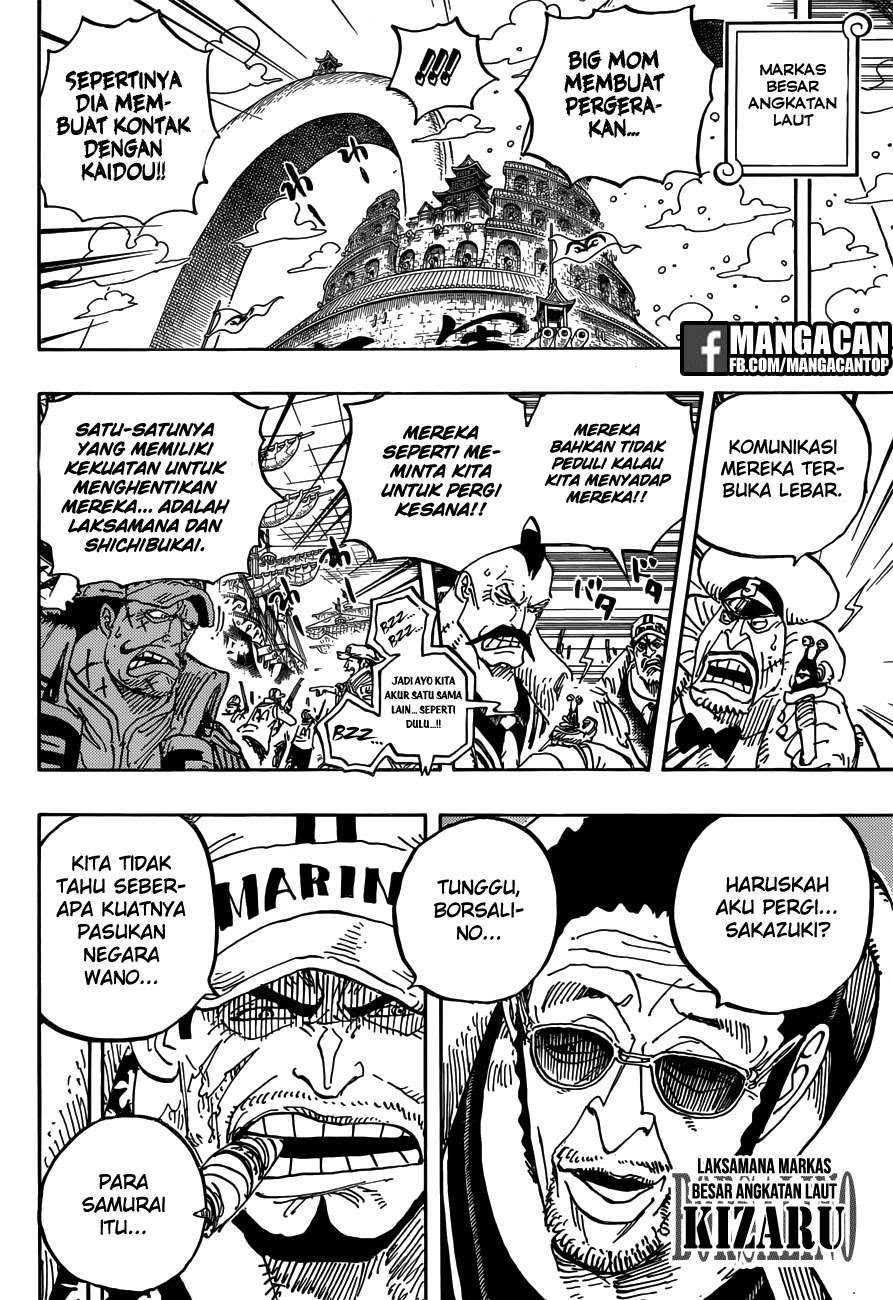 One Piece Chapter 907 Gambar 5