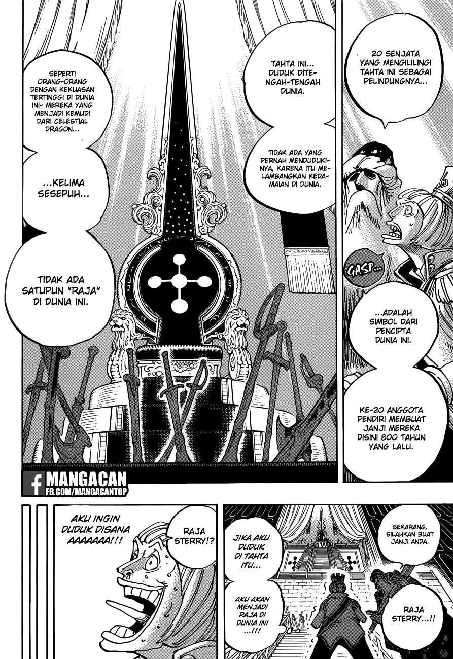 One Piece Chapter 907 Gambar 9