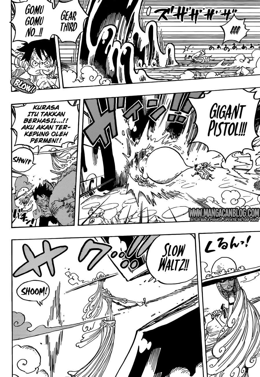 One Piece Chapter 885 Gambar 13