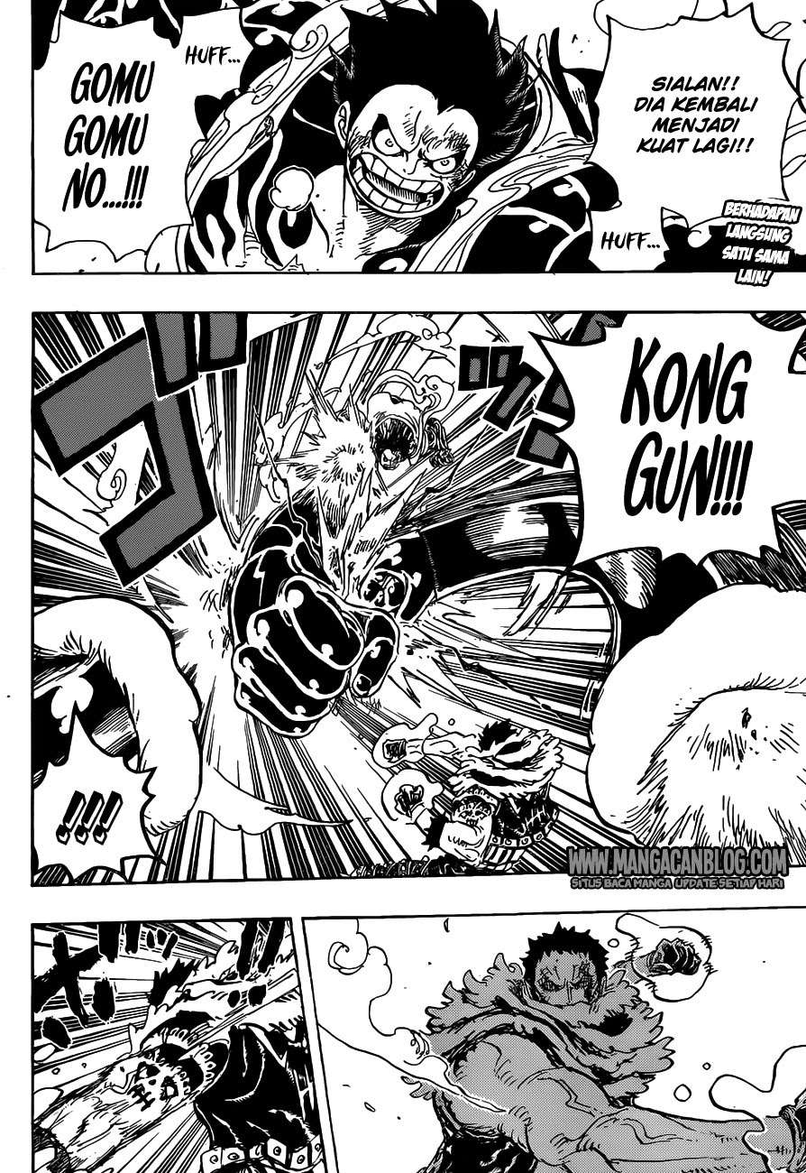 One Piece Chapter 885 Gambar 3
