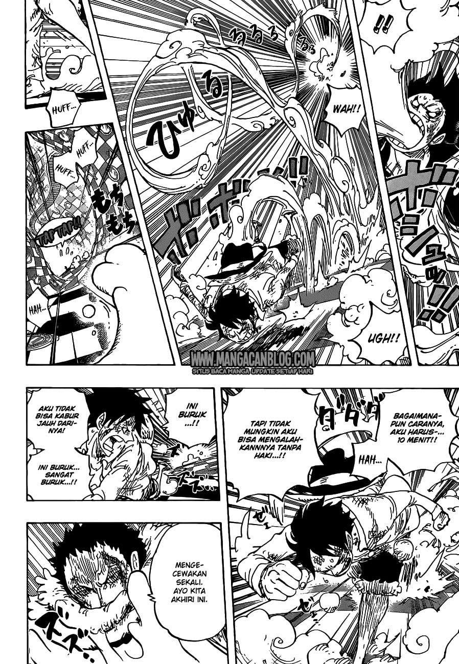 One Piece Chapter 885 Gambar 7