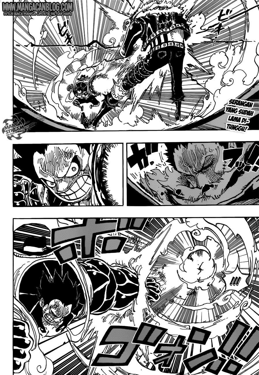 One Piece Chapter 884 Gambar 4