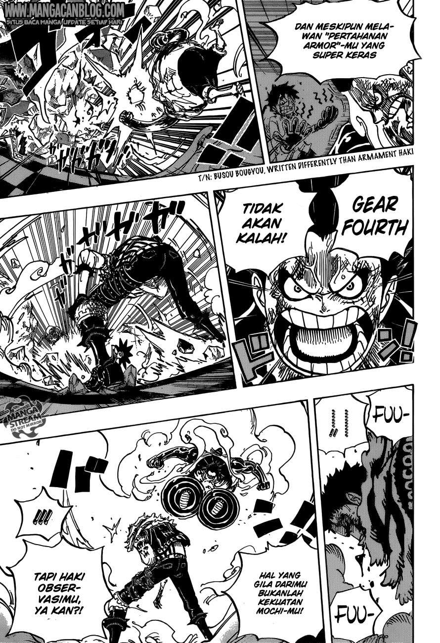 One Piece Chapter 884 Gambar 7