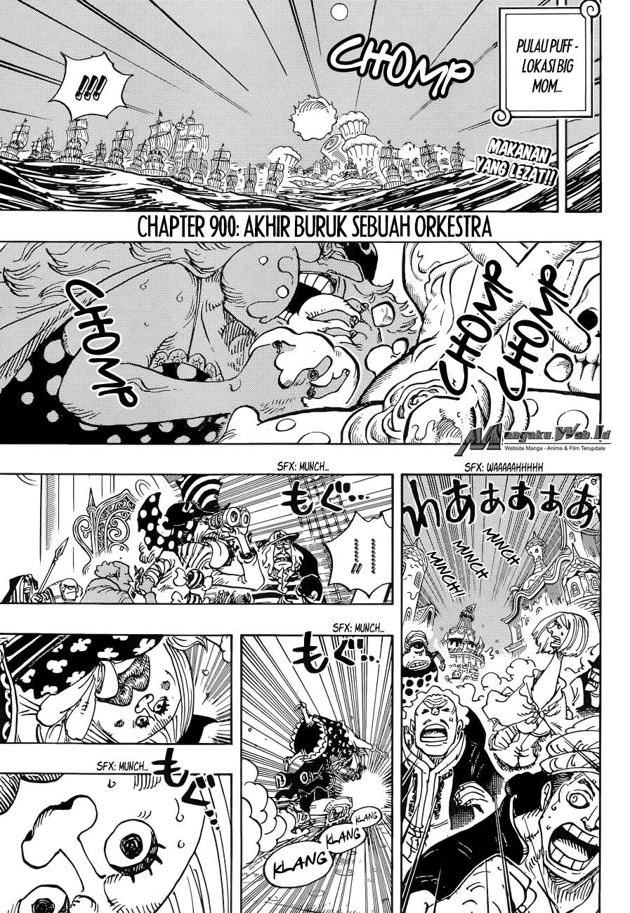 One Piece Chapter 900 Gambar 3