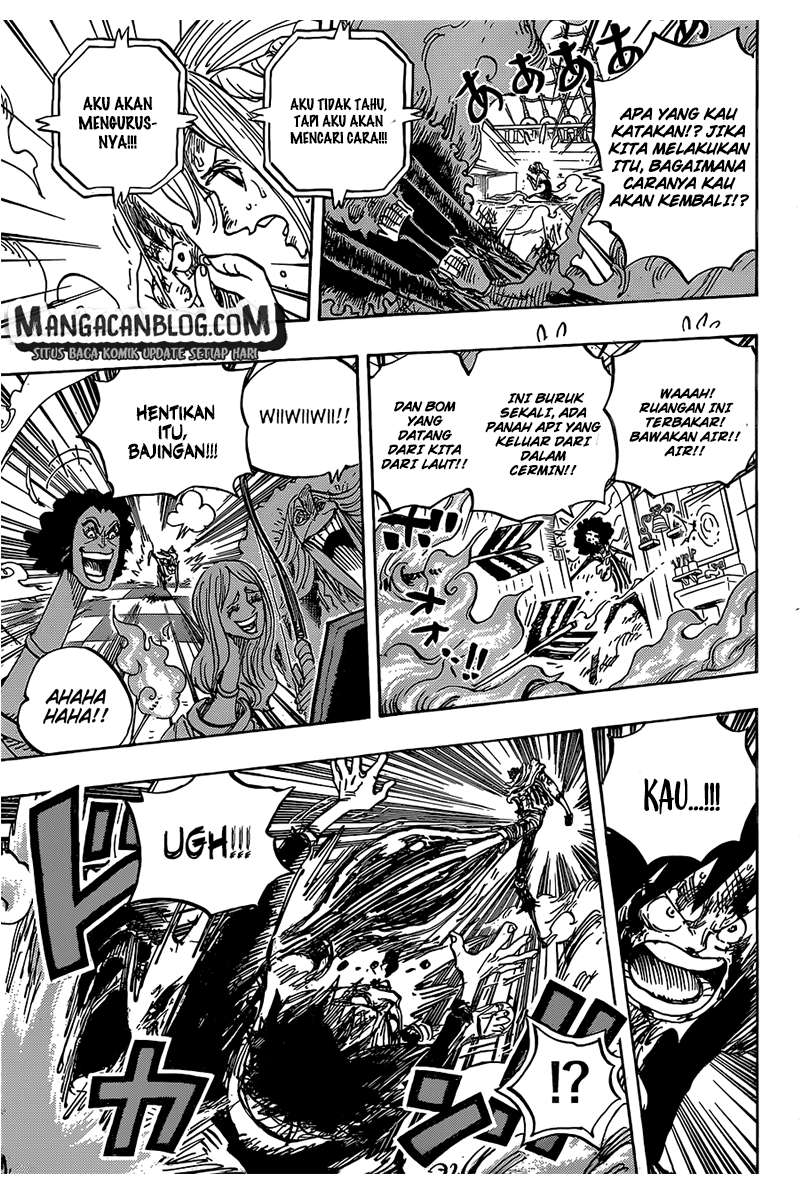 One Piece Chapter 880 Gambar 16
