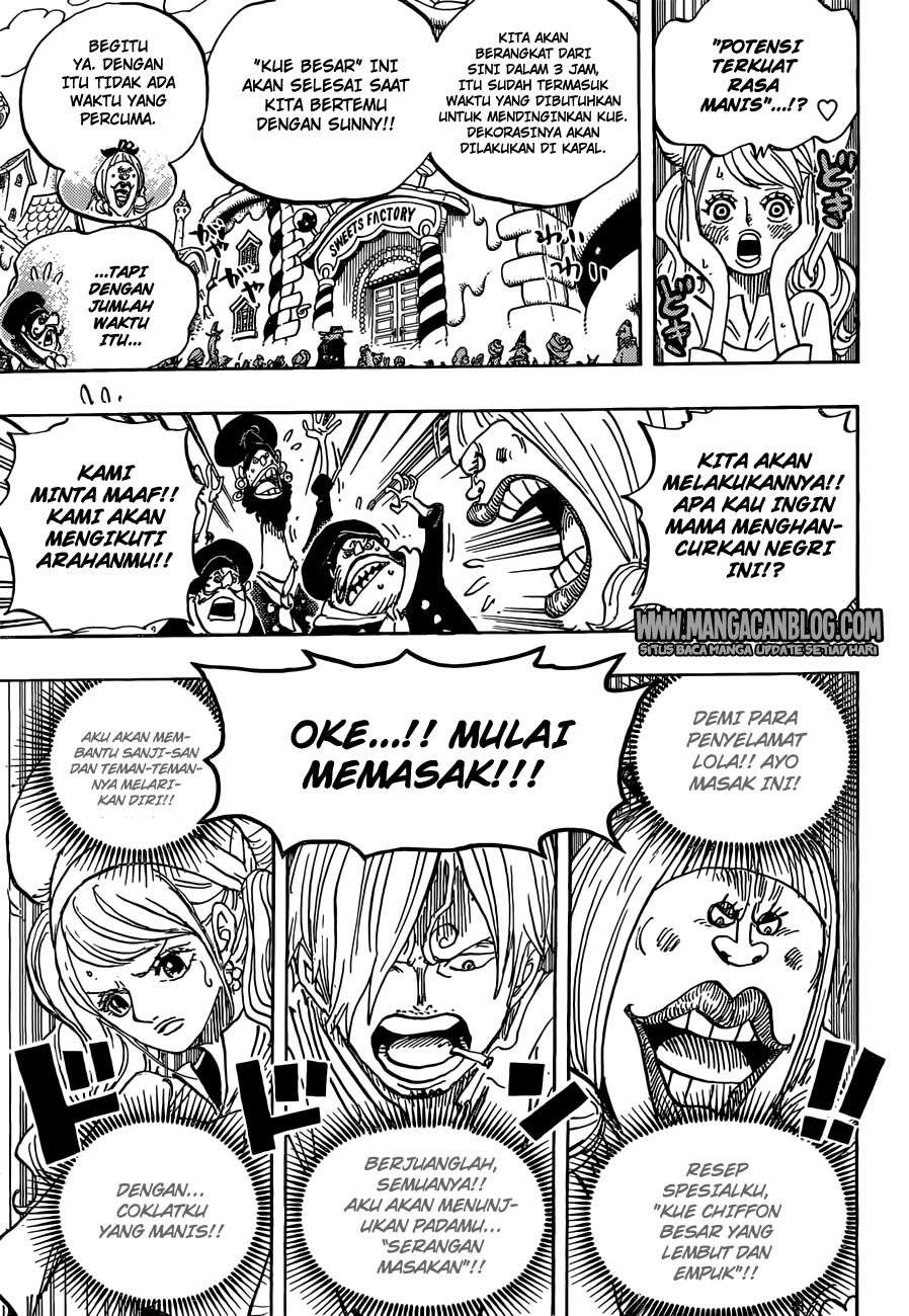 One Piece Chapter 880 Gambar 10