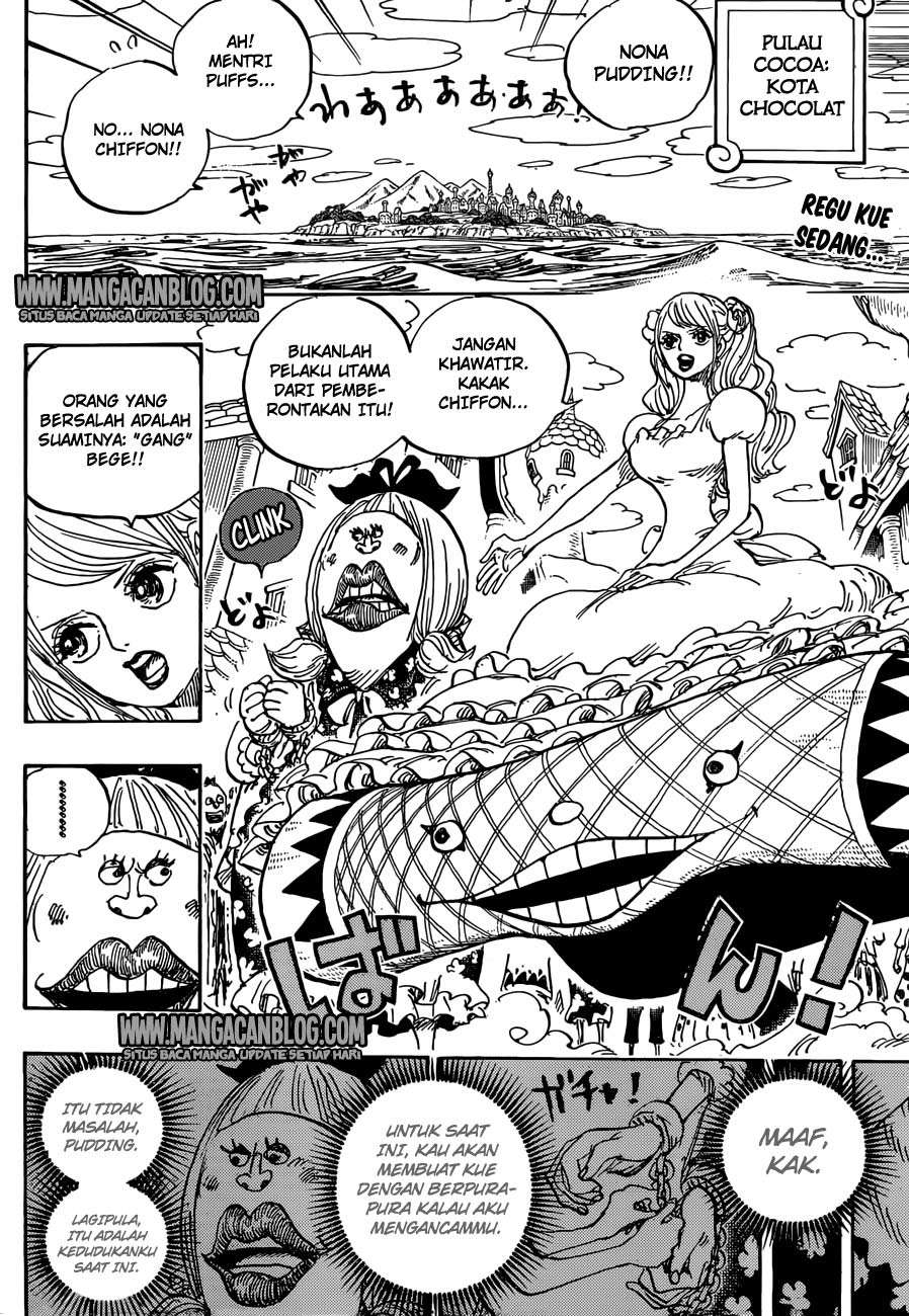 One Piece Chapter 880 Gambar 3