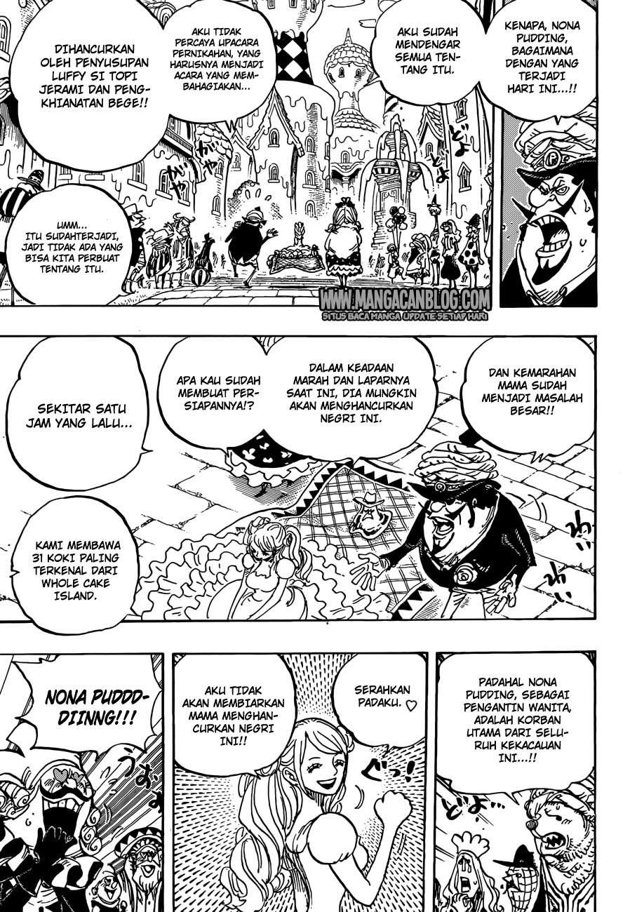 One Piece Chapter 880 Gambar 4
