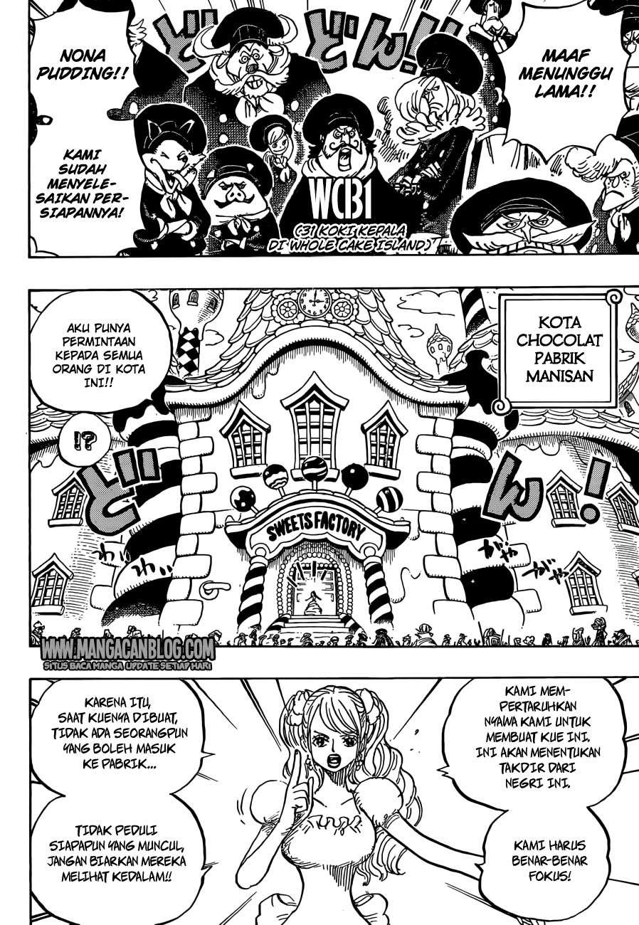 One Piece Chapter 880 Gambar 5