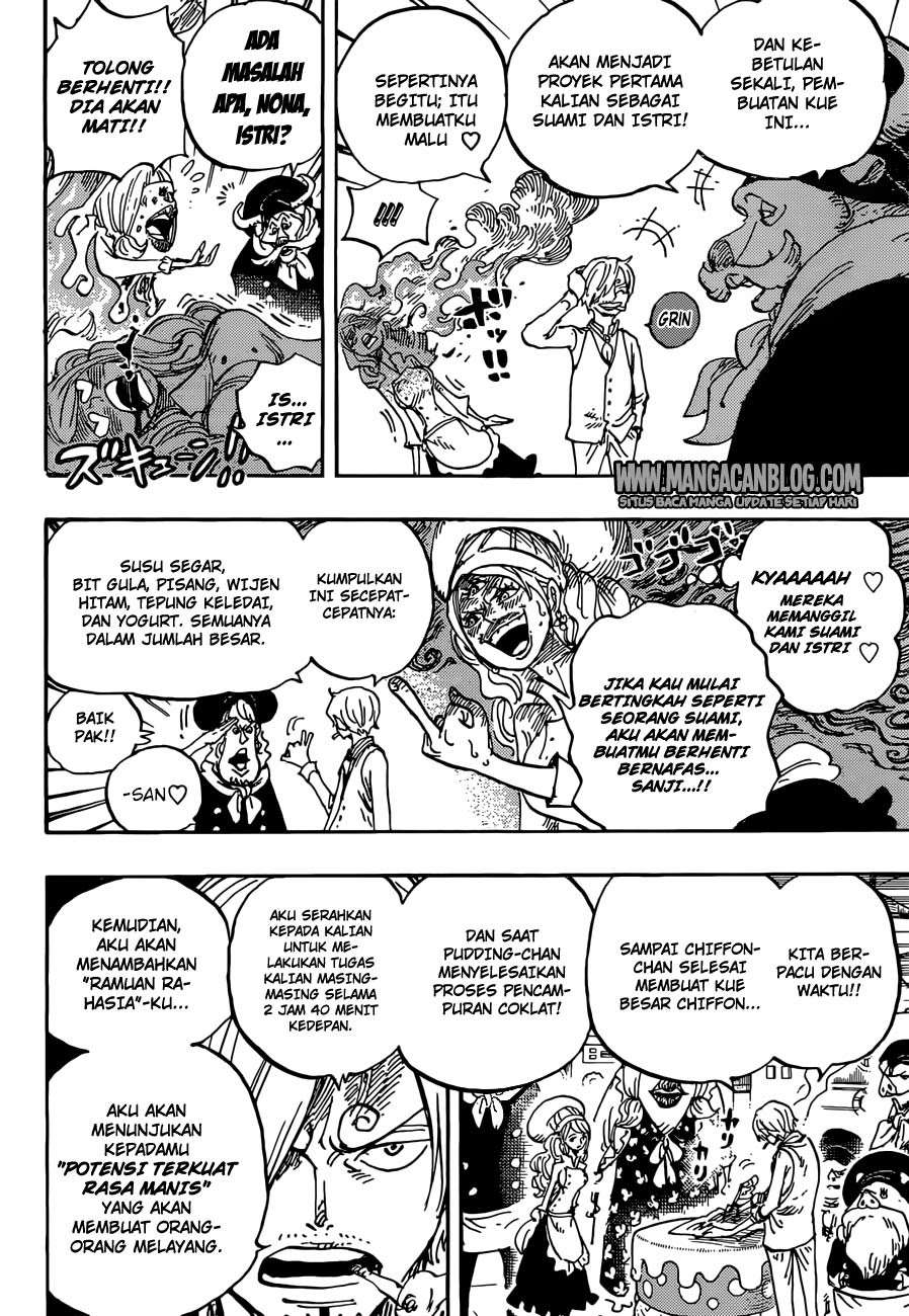 One Piece Chapter 880 Gambar 9