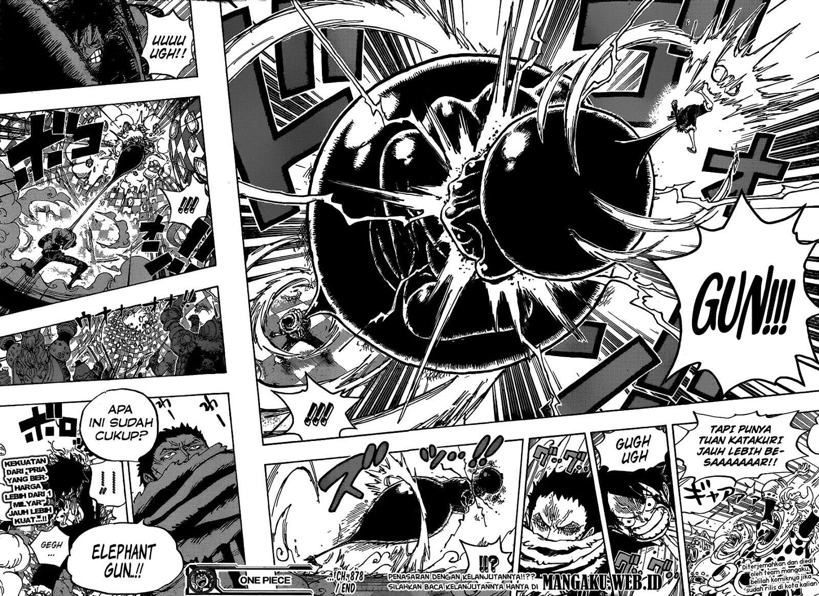 One Piece Chapter 879 Gambar 17