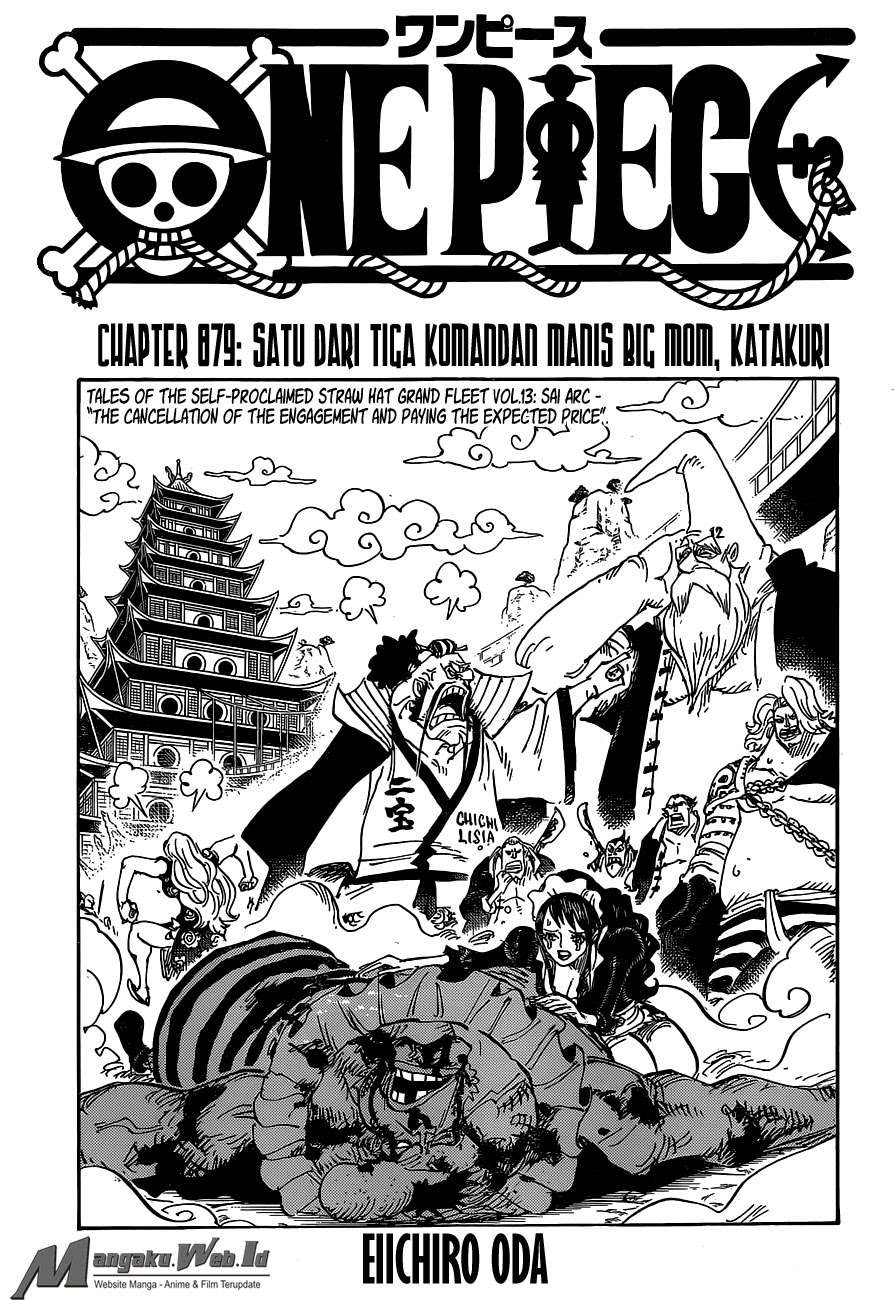 Manga One Piece Chapter 879 gambar nomor 2