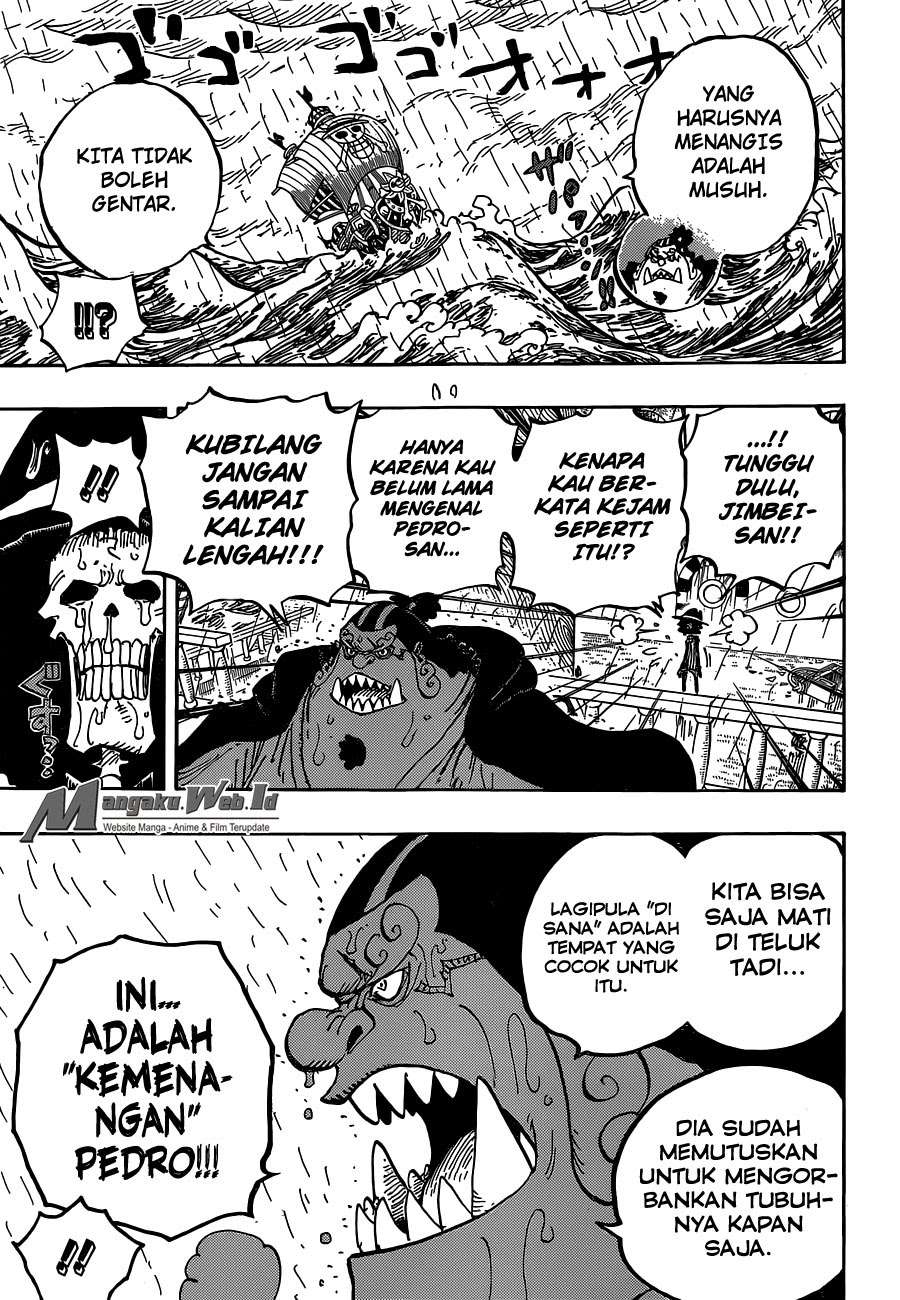 One Piece Chapter 879 Gambar 4