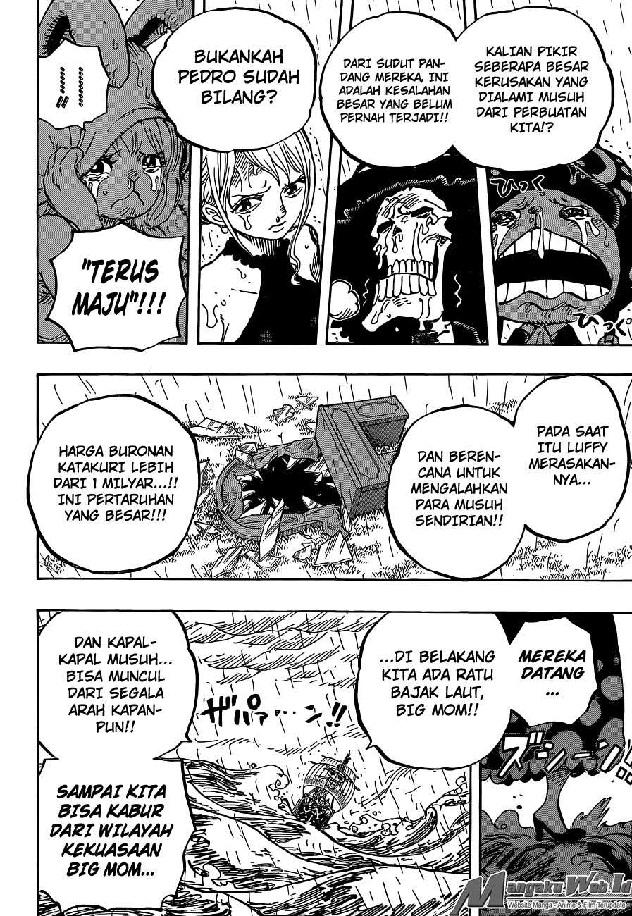 One Piece Chapter 879 Gambar 5