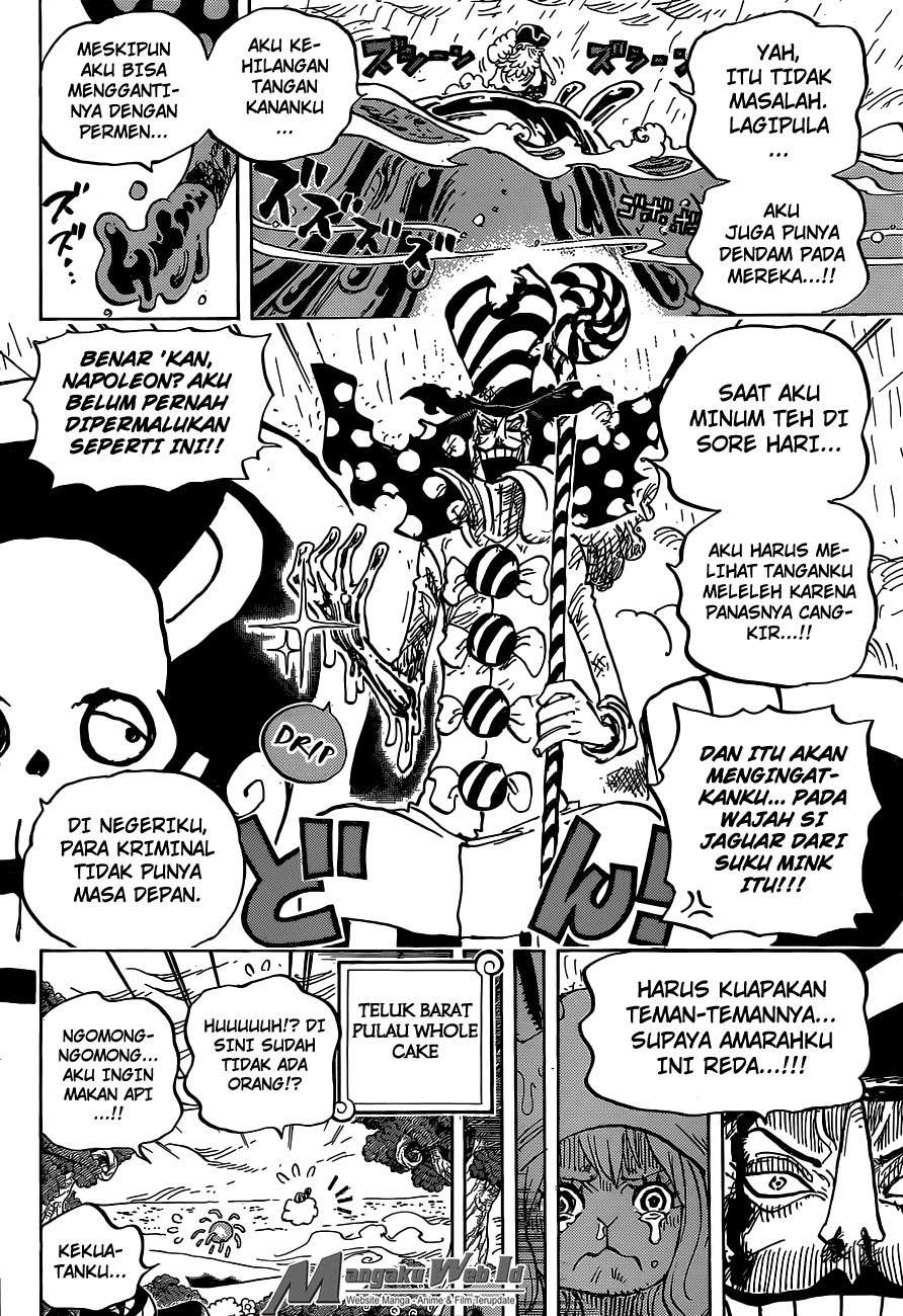 One Piece Chapter 879 Gambar 9