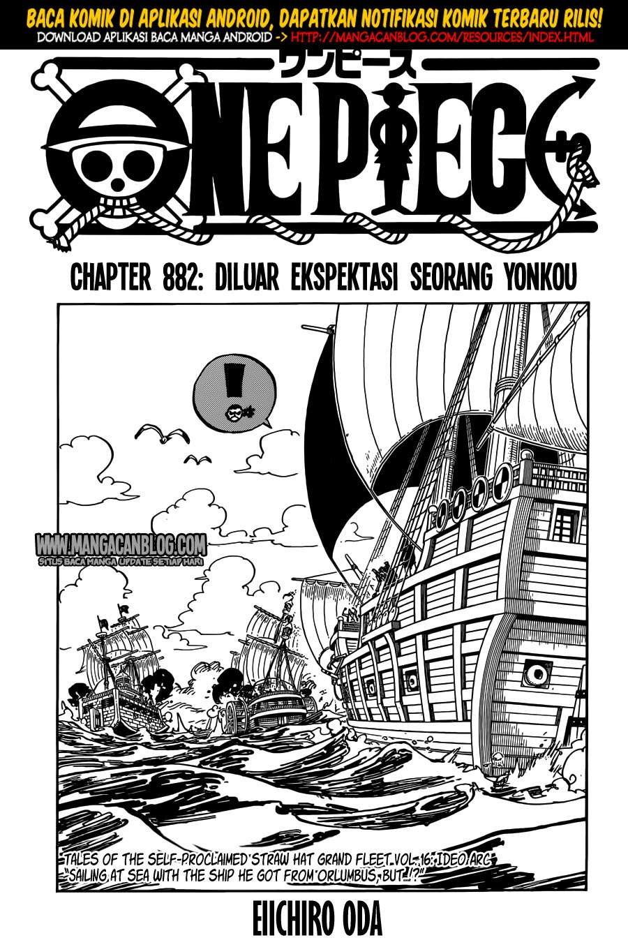 Komik One Piece Chapter 882 gambar nomor 1