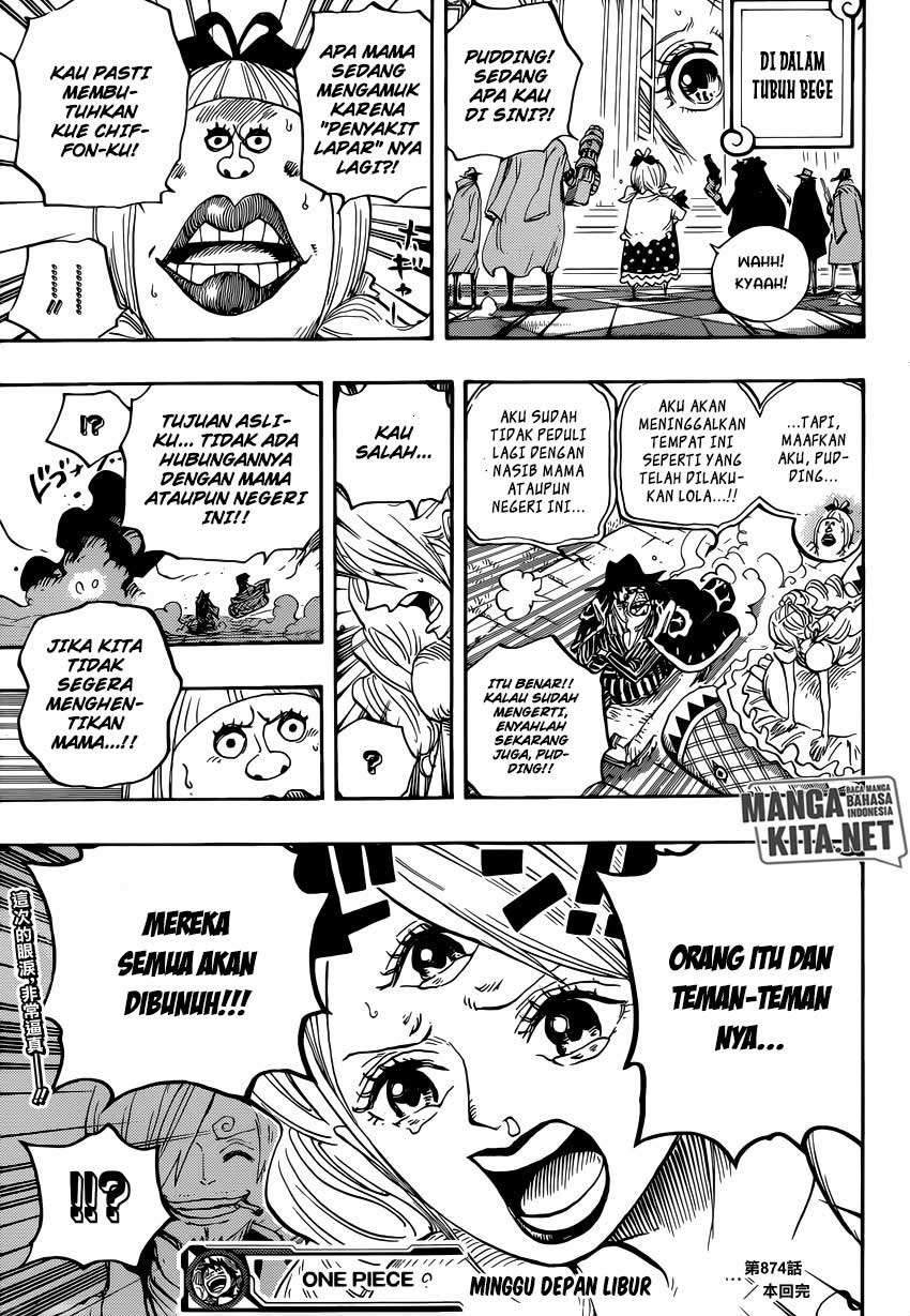 One Piece Chapter 874 Gambar 21