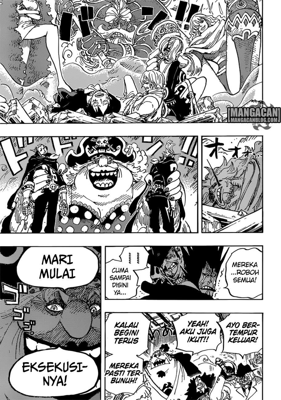 One Piece Chapter 871 Gambar 19