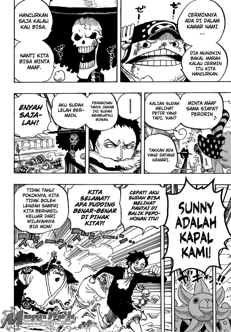 One Piece Chapter 876 Gambar 14