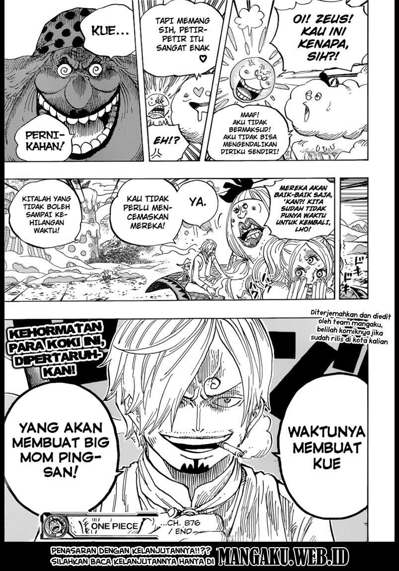 One Piece Chapter 876 Gambar 15