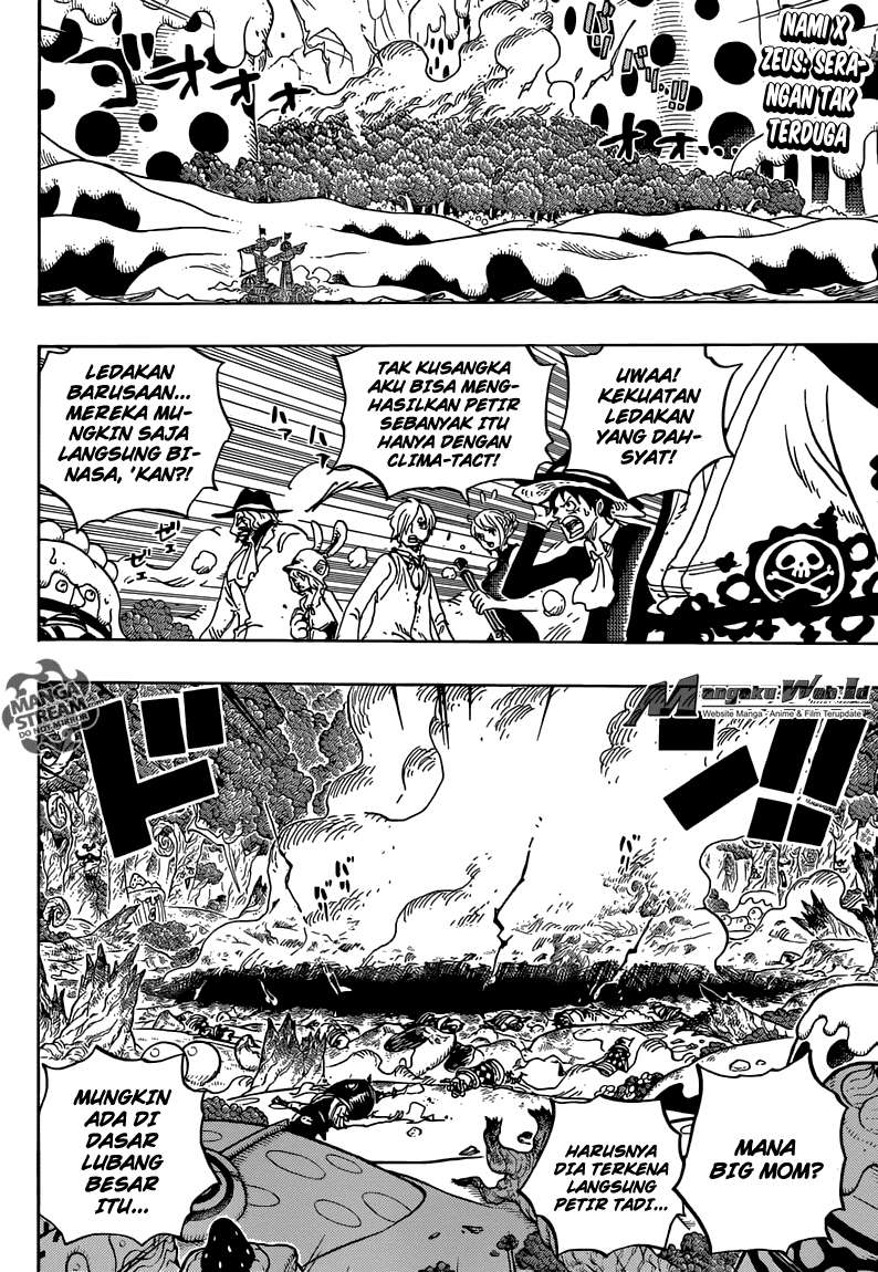 One Piece Chapter 876 Gambar 3