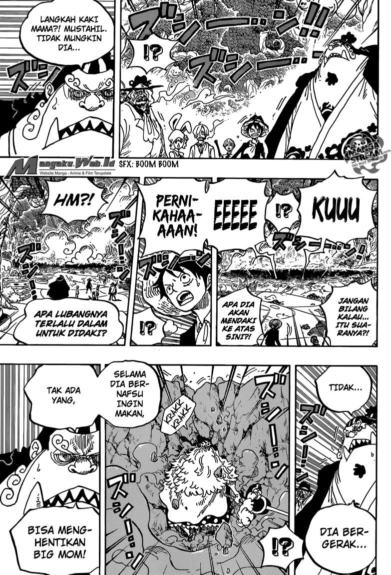 One Piece Chapter 876 Gambar 4