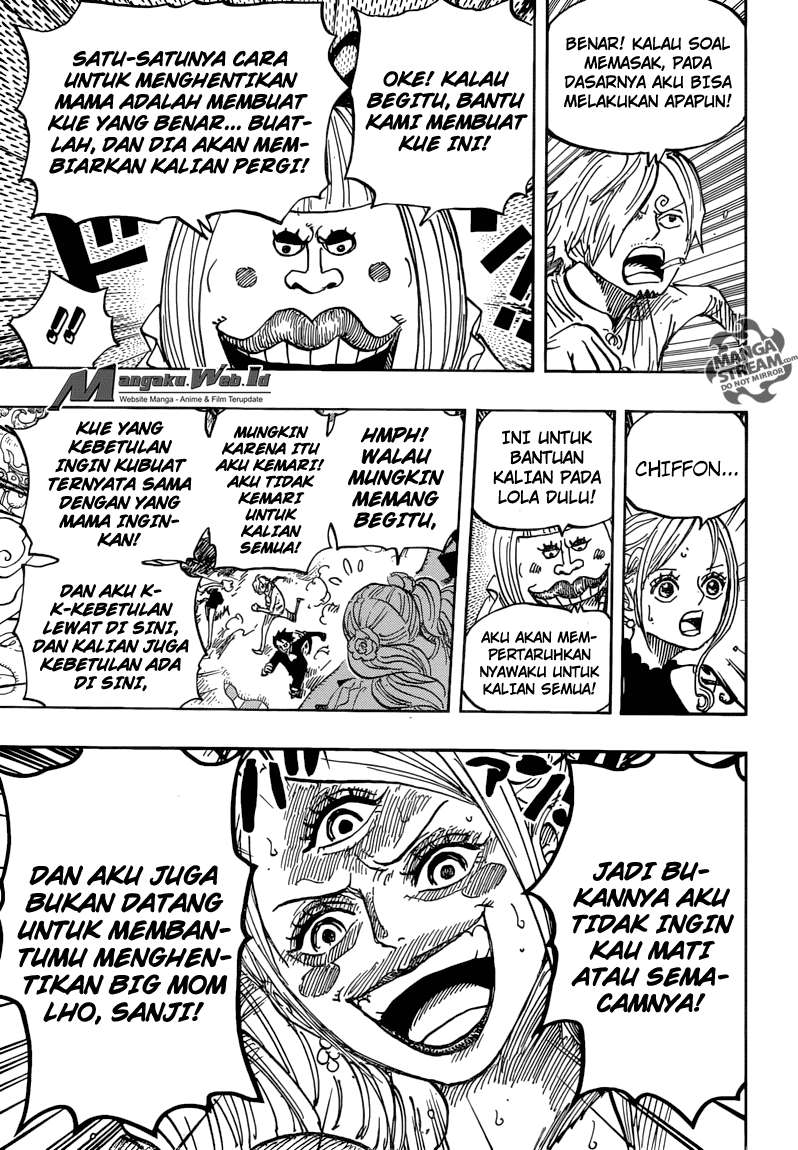 One Piece Chapter 876 Gambar 9