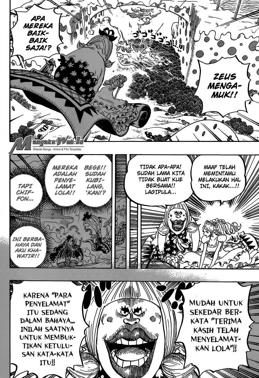 One Piece Chapter 875 Gambar 16