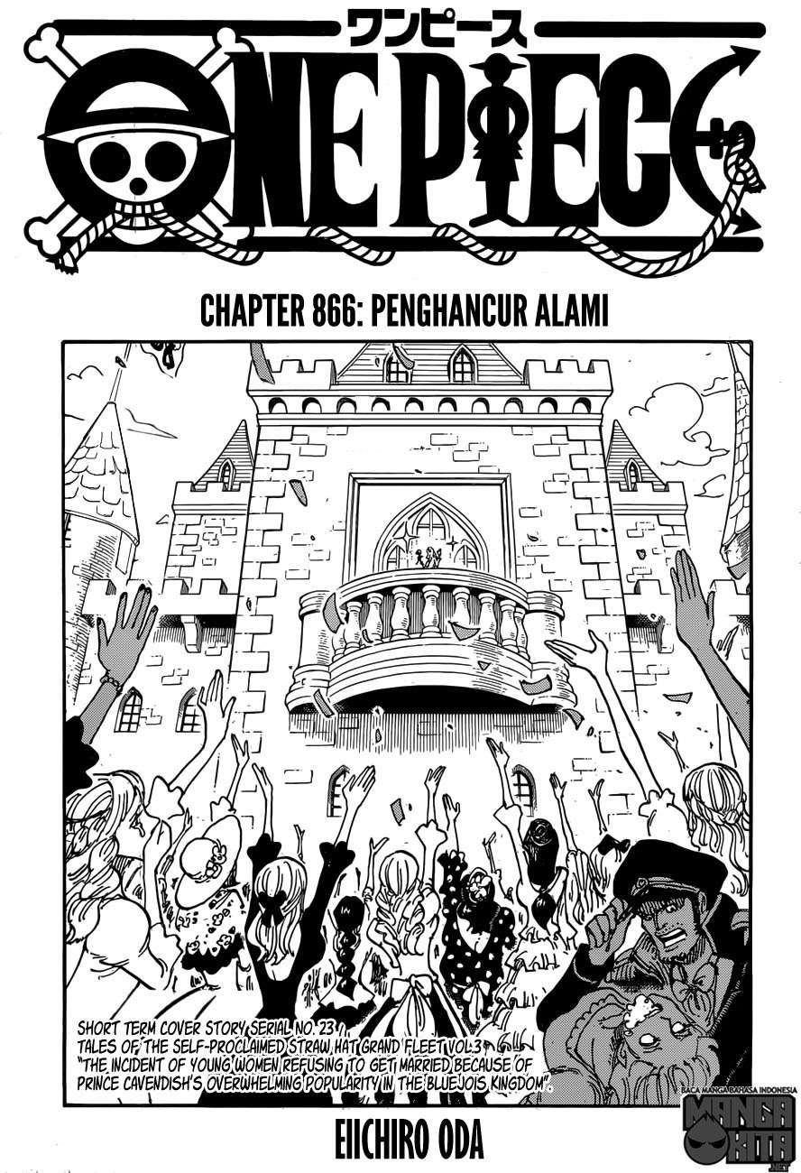 Manga One Piece Chapter 866 gambar nomor 2