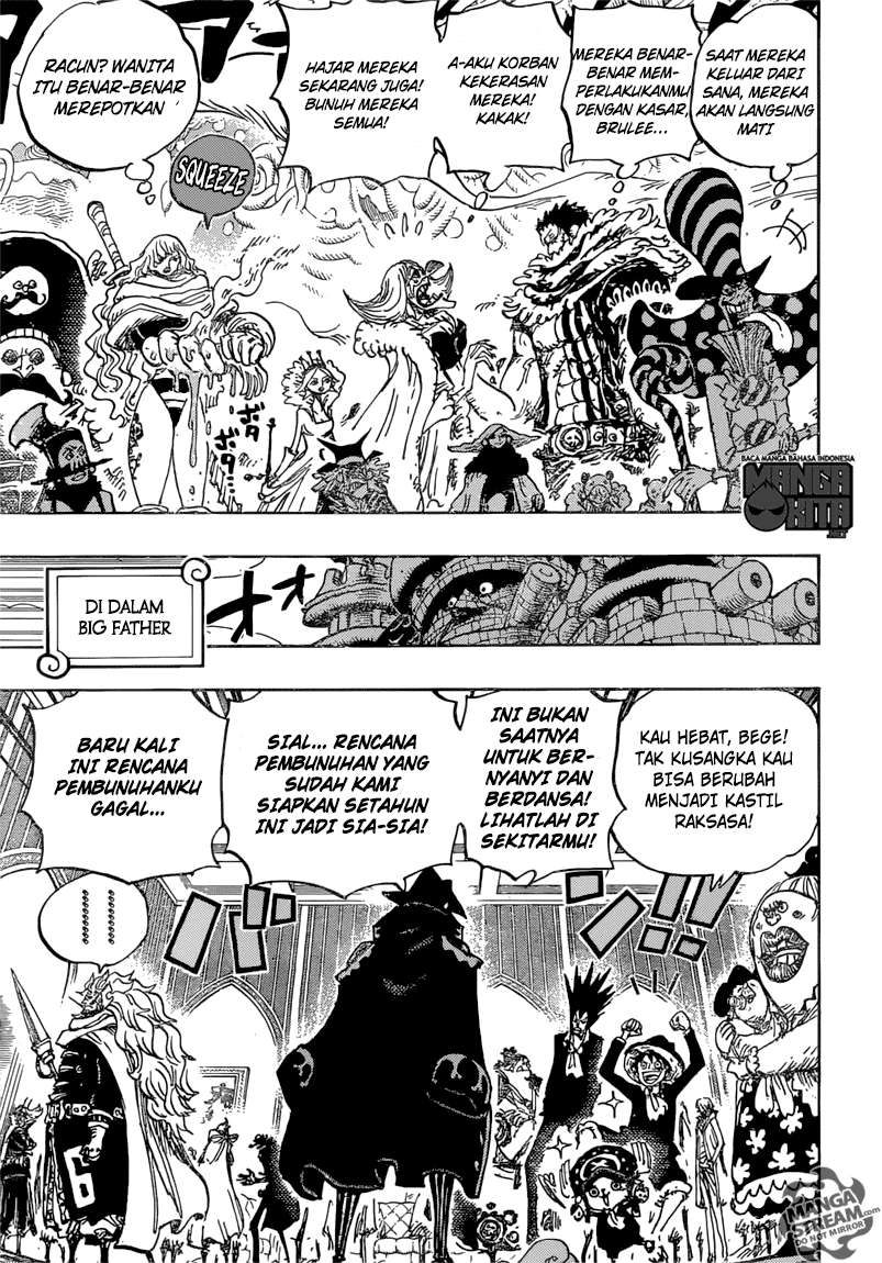 One Piece Chapter 869 Gambar 20