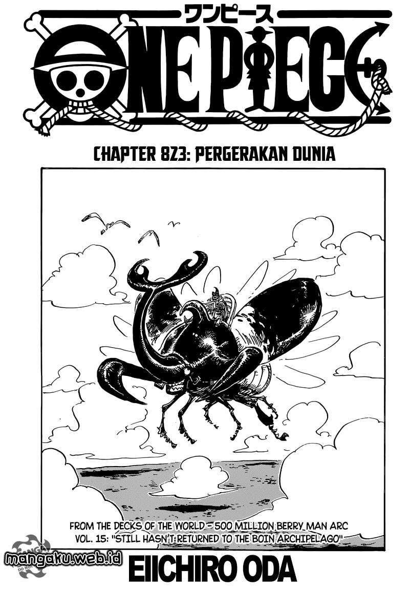 Manga One Piece Chapter 823 gambar nomor 2