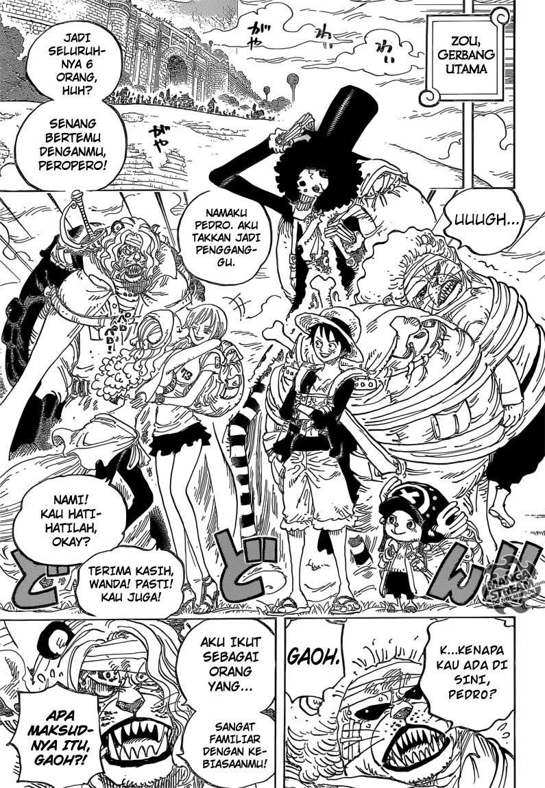 One Piece Chapter 822 Gambar 14