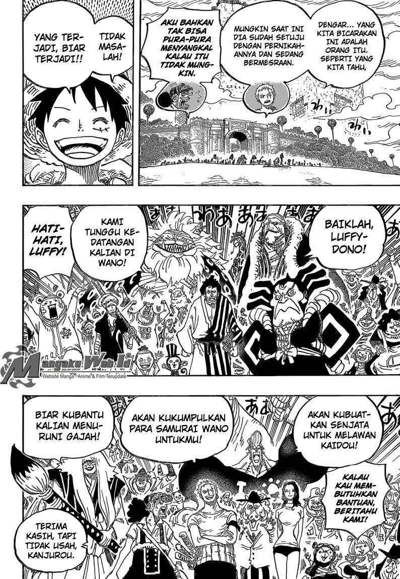 One Piece Chapter 822 Gambar 15