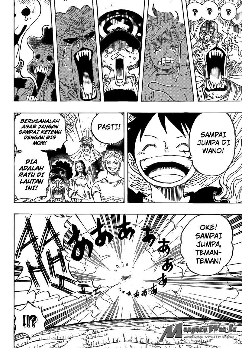 One Piece Chapter 822 Gambar 17