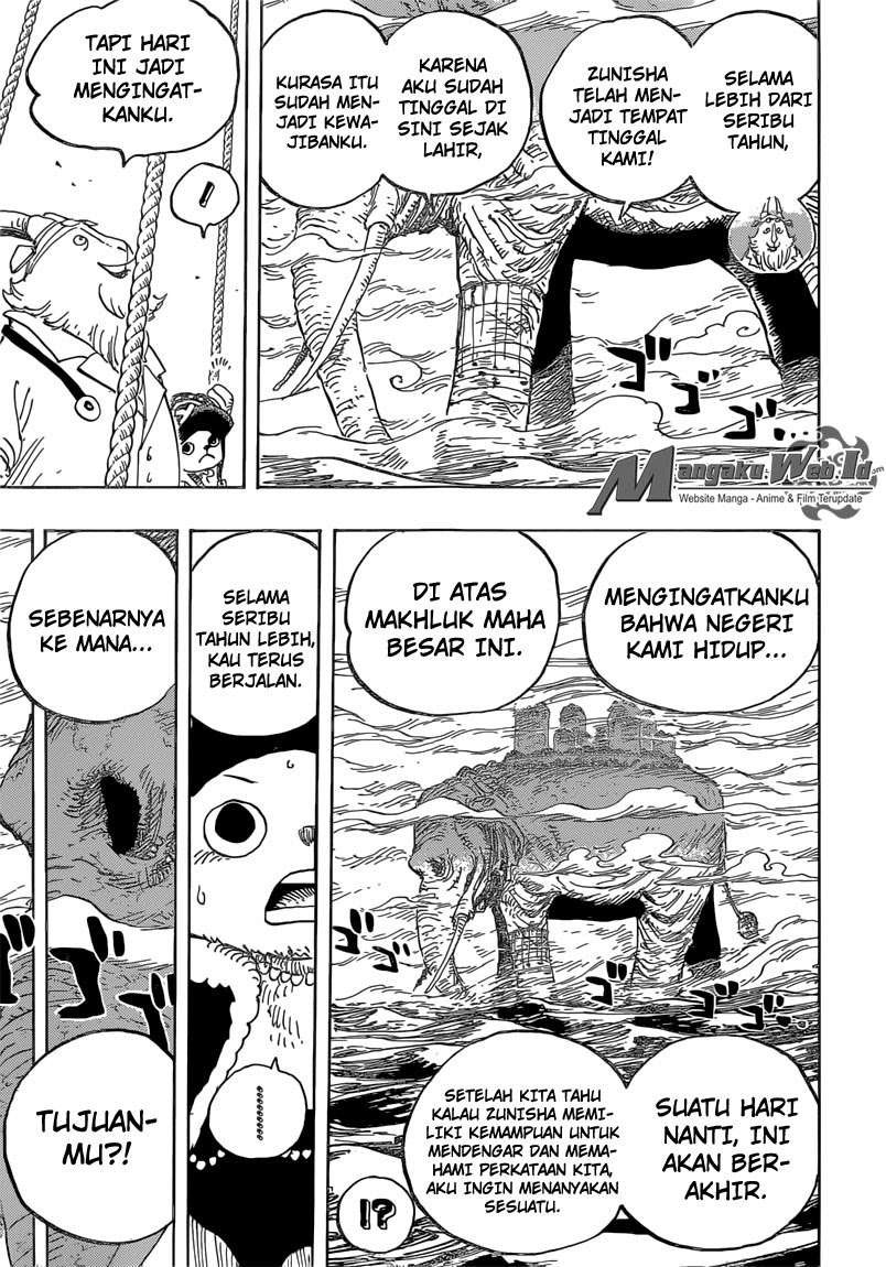 One Piece Chapter 822 Gambar 4