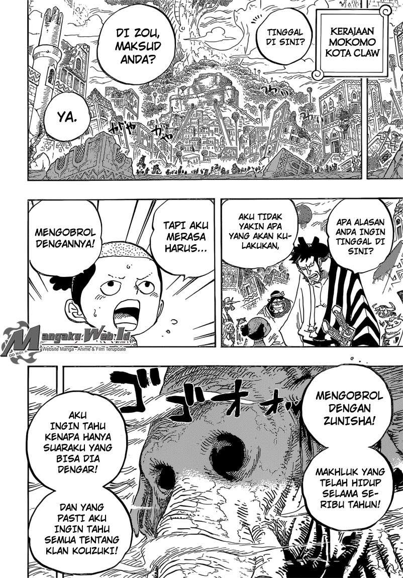 One Piece Chapter 822 Gambar 5
