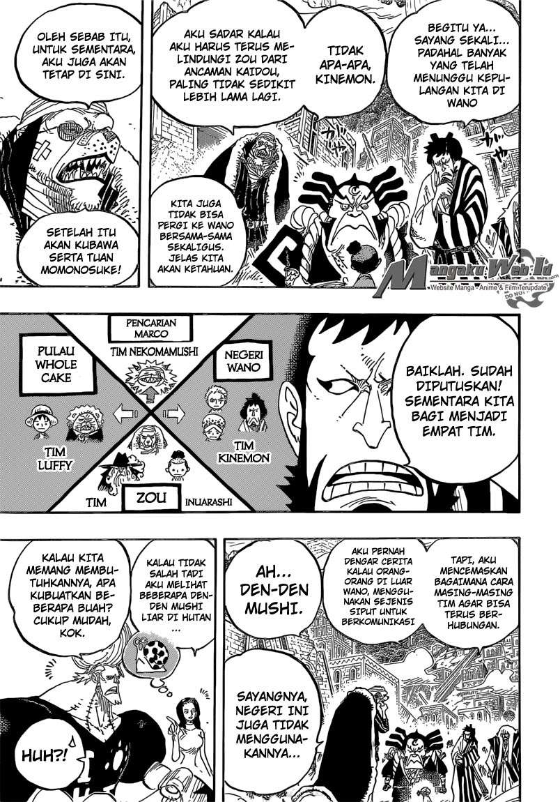 One Piece Chapter 822 Gambar 6
