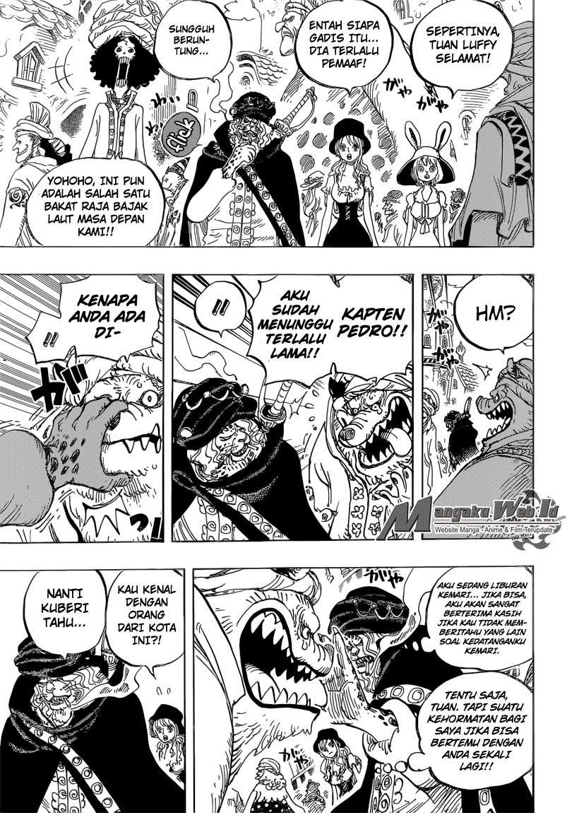 One Piece Chapter 827 Gambar 12