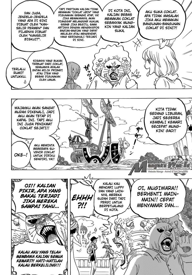 One Piece Chapter 827 Gambar 7