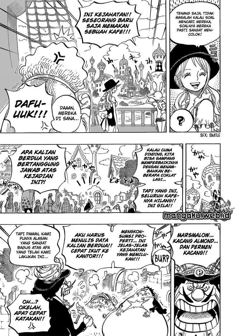 One Piece Chapter 827 Gambar 8