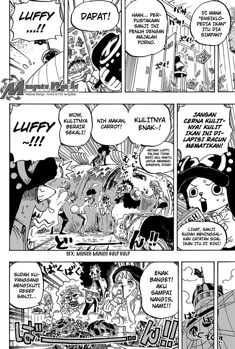 One Piece Chapter 825 Gambar 11