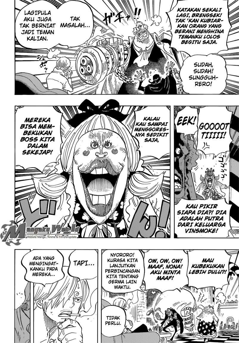 One Piece Chapter 825 Gambar 7