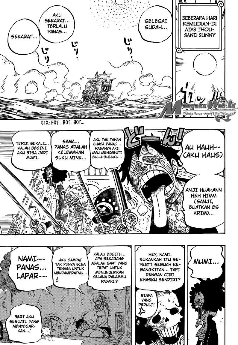 One Piece Chapter 825 Gambar 8