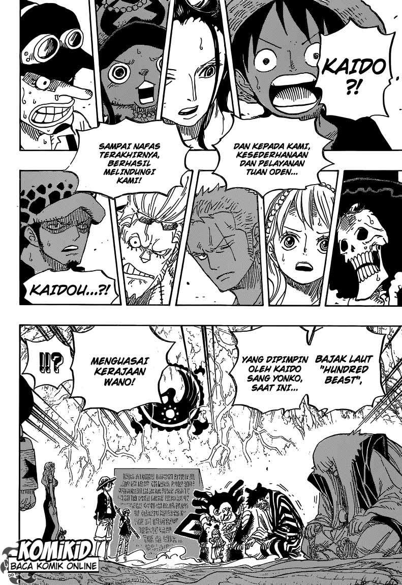 One Piece Chapter 818 Gambar 15