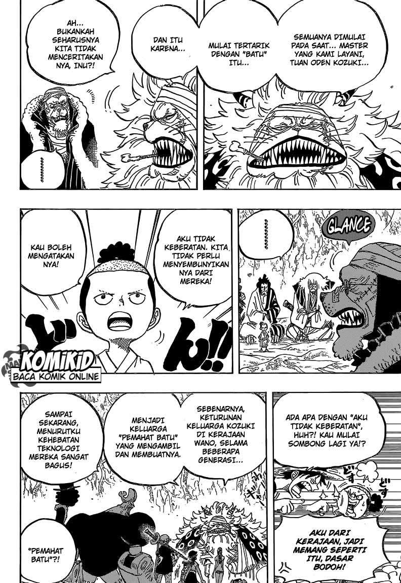 One Piece Chapter 818 Gambar 11
