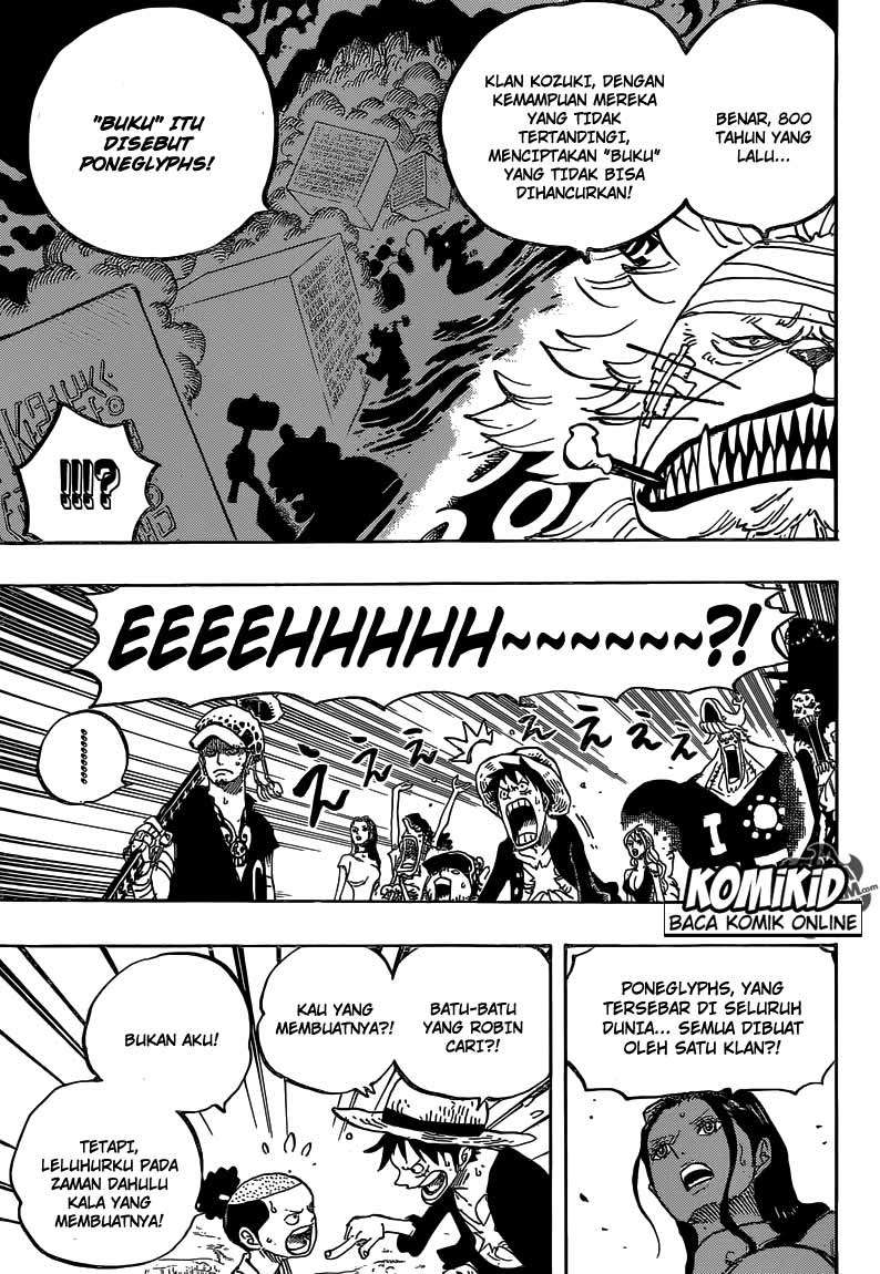 One Piece Chapter 818 Gambar 12