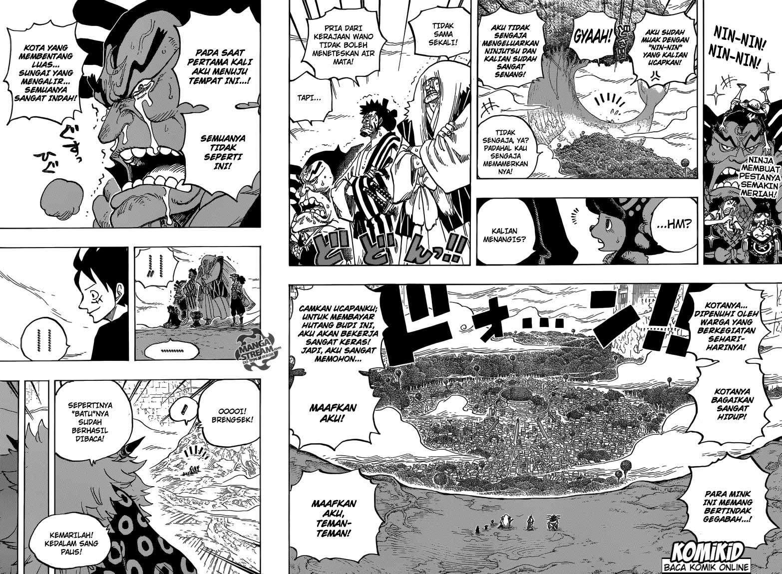One Piece Chapter 818 Gambar 3
