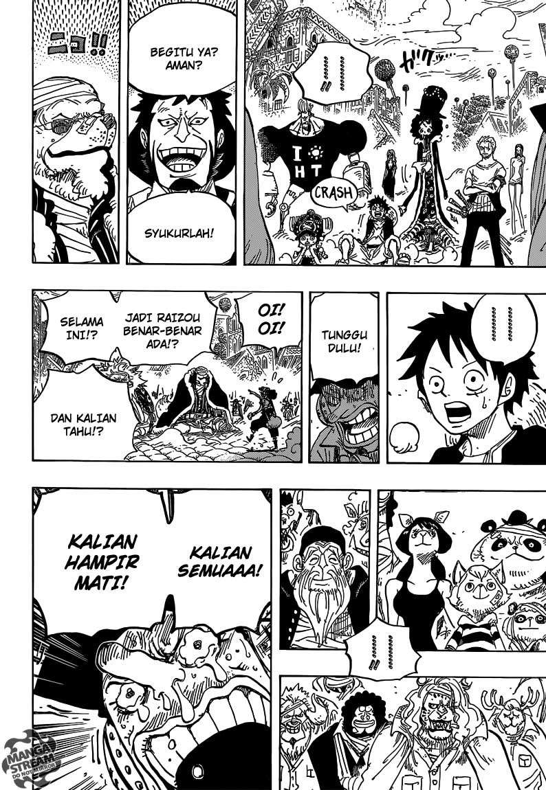 One Piece Chapter 816 Gambar 16