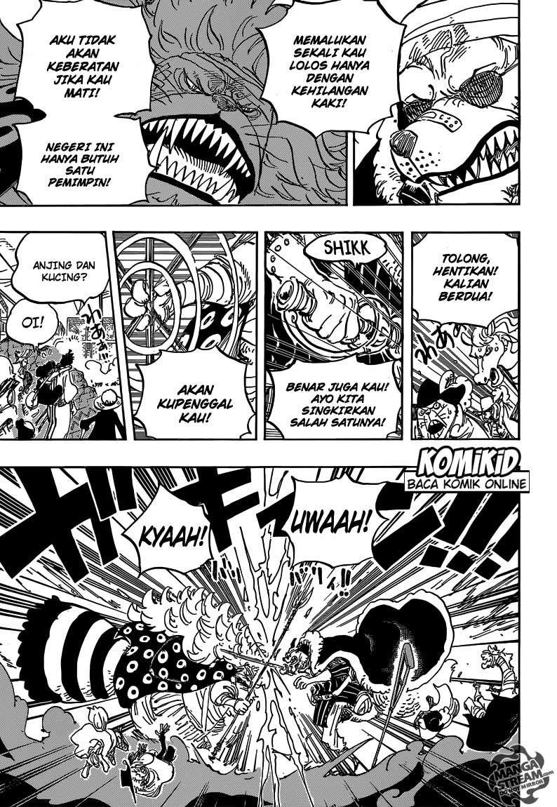 One Piece Chapter 816 Gambar 12